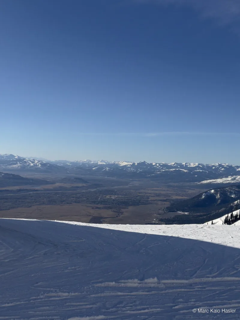 Above the valley, Jackson Hole, USA, 2026
