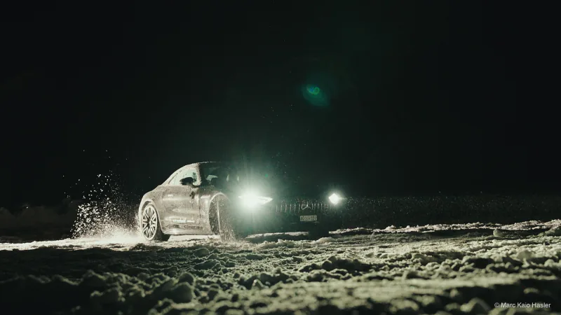 Night run, Davos, Switzerland, 2025